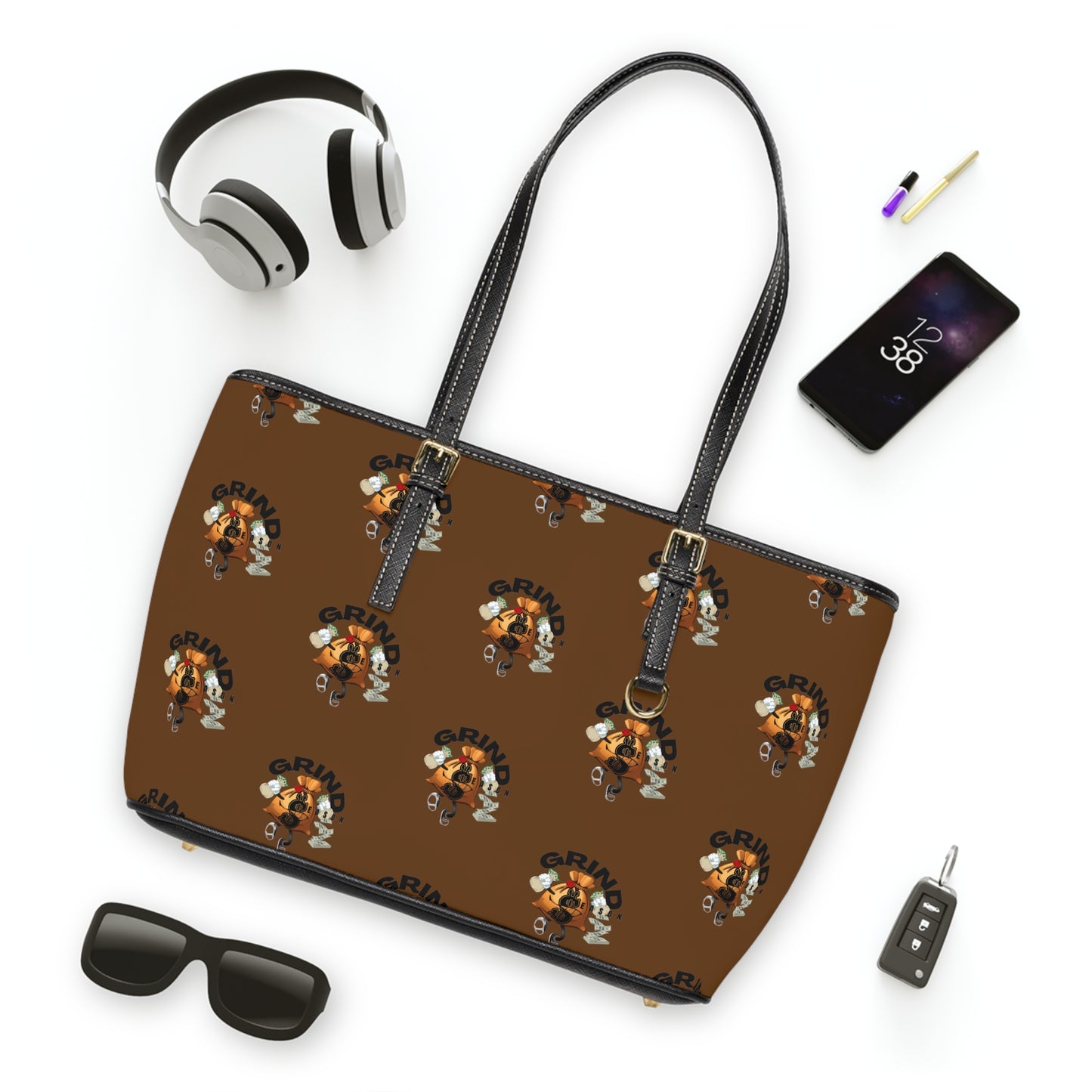 Grindseason Leather Shoulder Bag