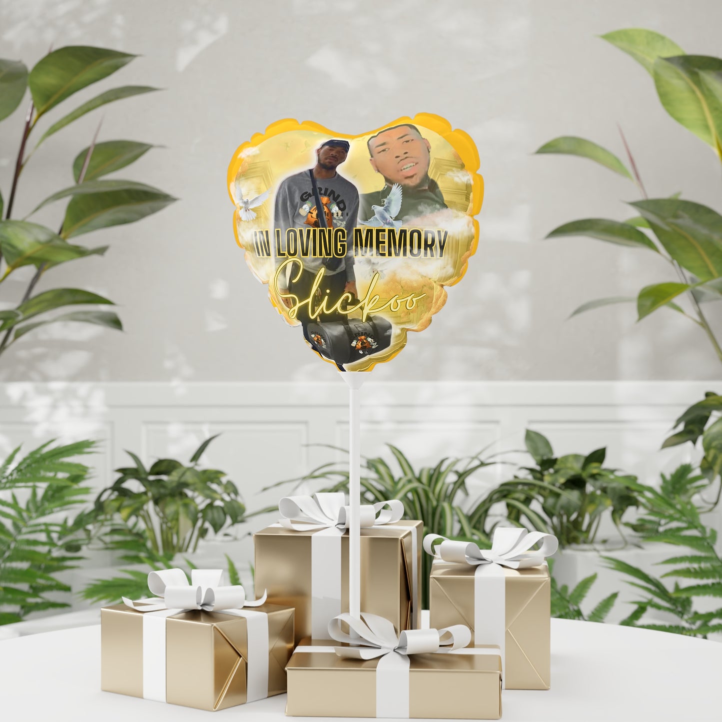 Custom Balloon (Round and Heart-shaped), 11"