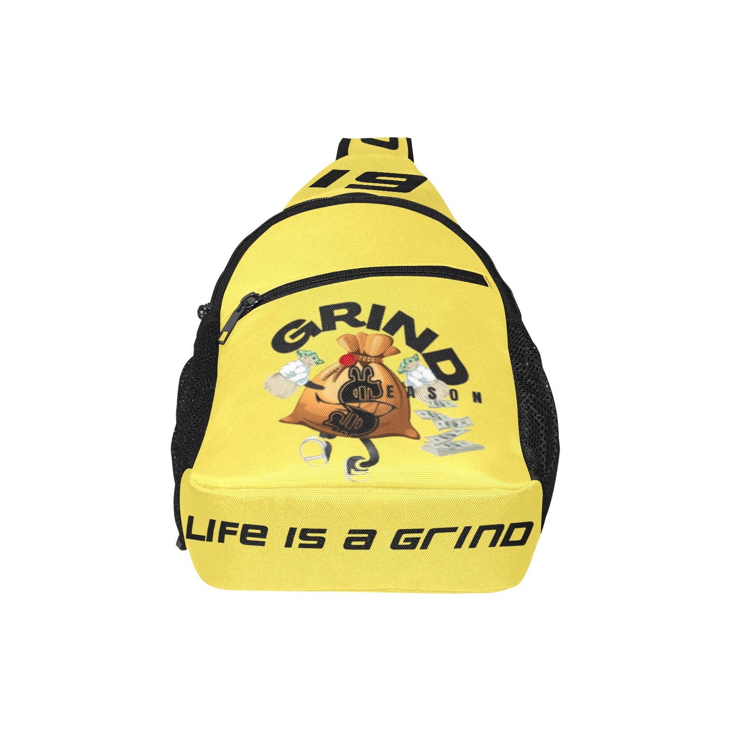 slickoo money Chest Bag (yellow)