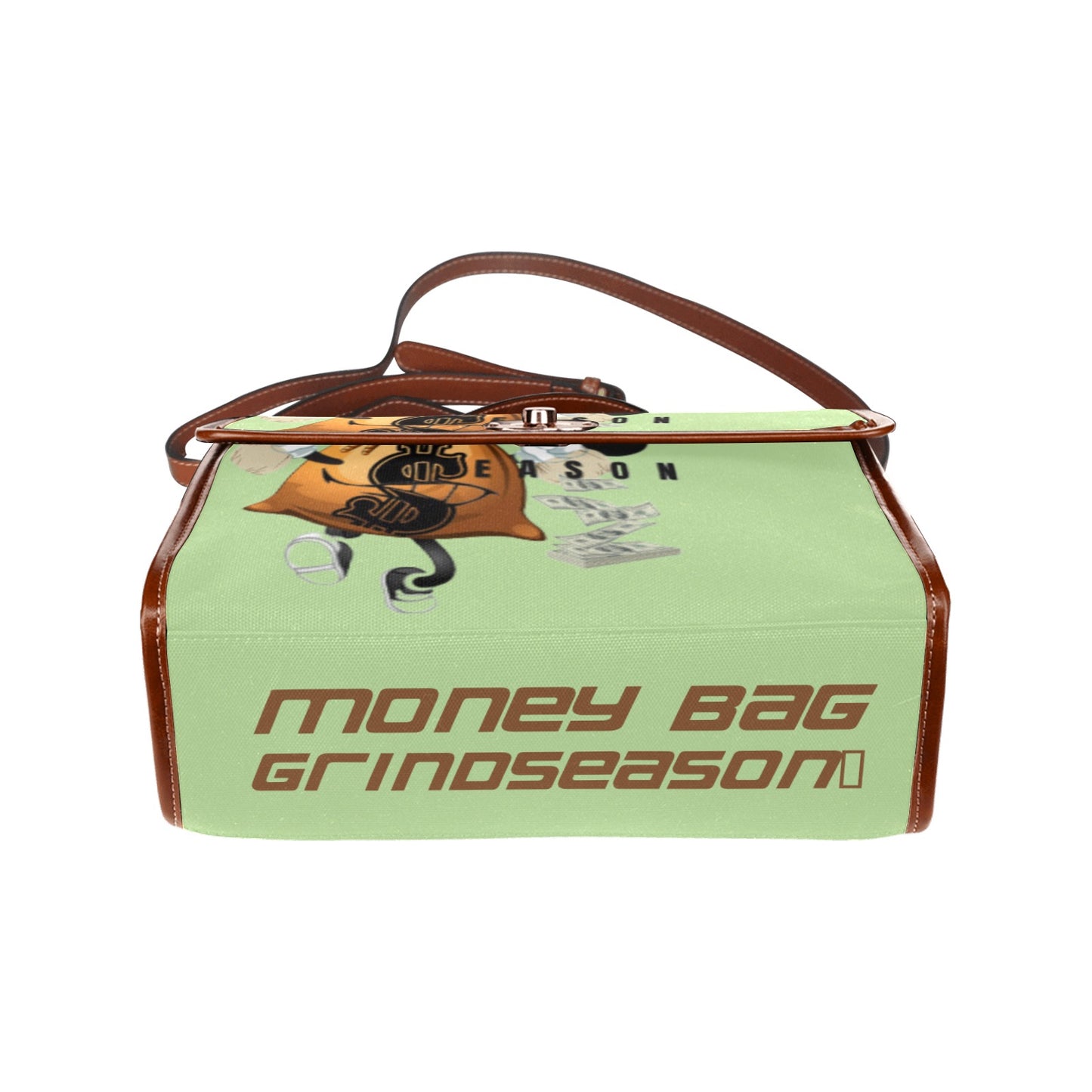 grindseason green women money bag