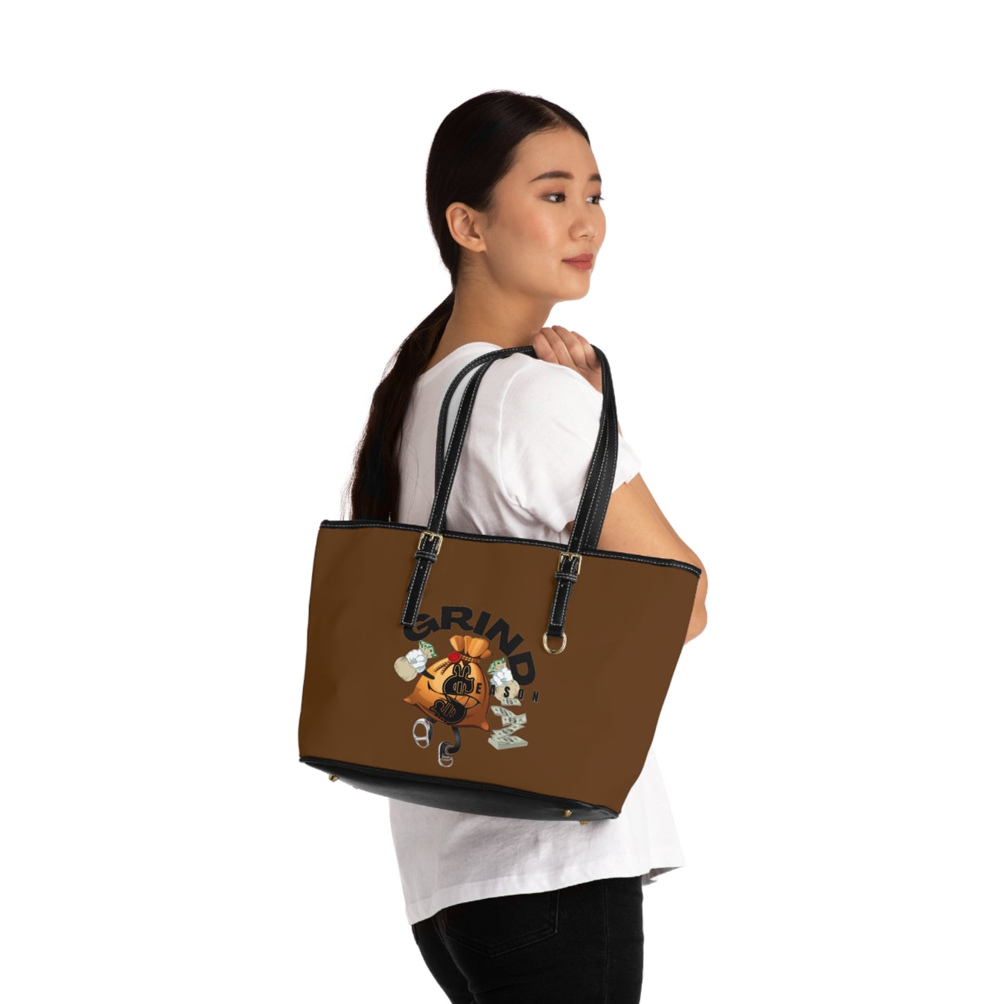 Grindseason Leather Shoulder Bag