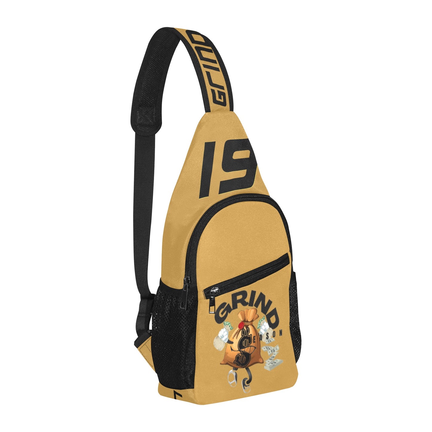 slickoo bag brown All Over Print Chest Bag (Model 1719)
