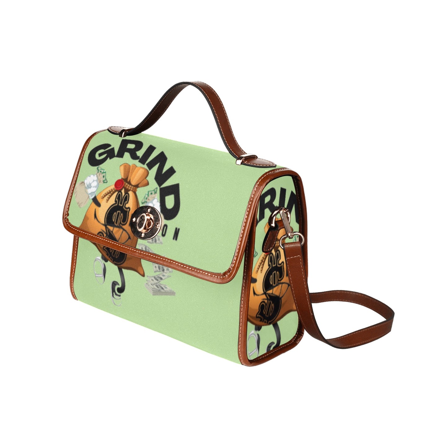 grindseason green women money bag