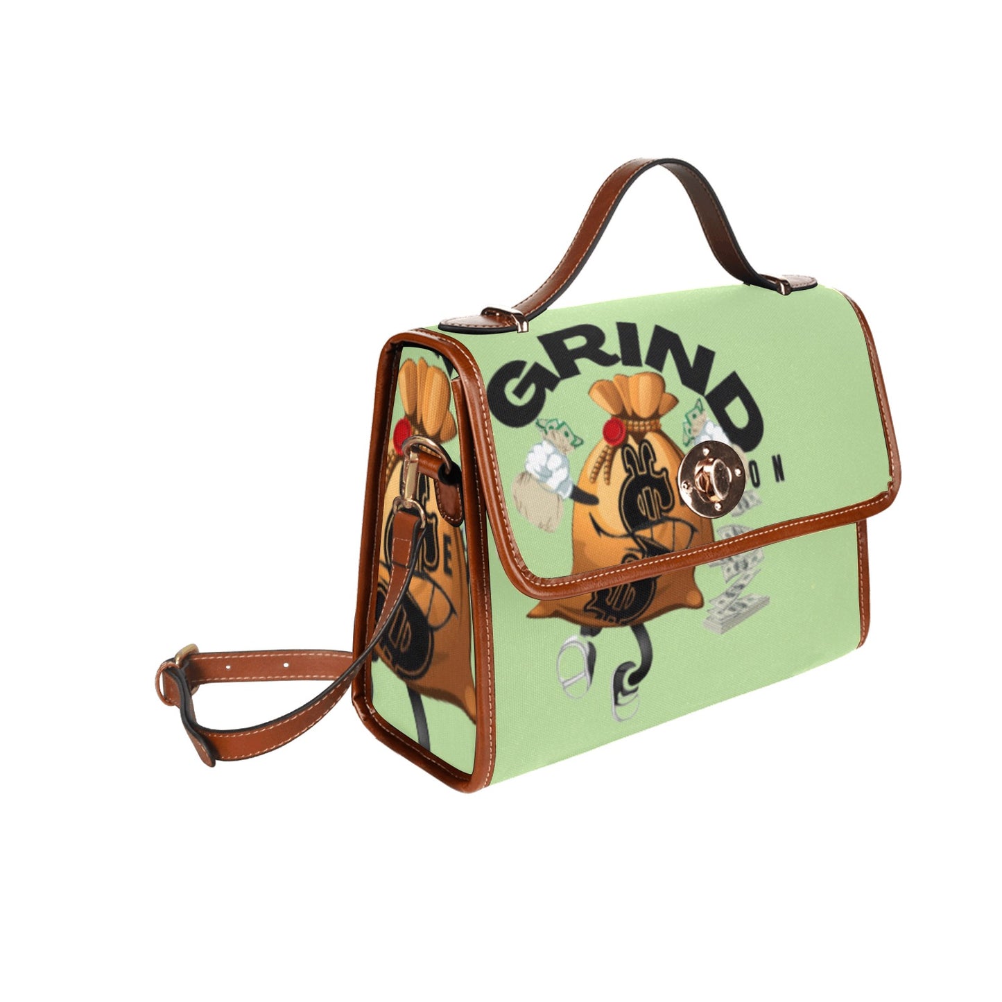grindseason green women money bag