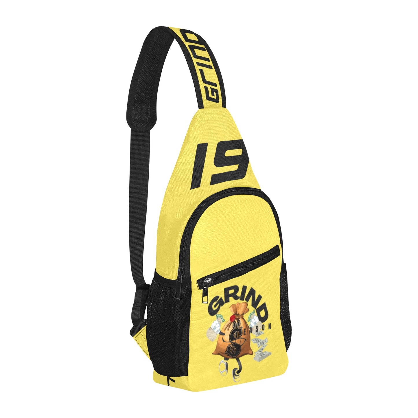 slickoo money Chest Bag (yellow)