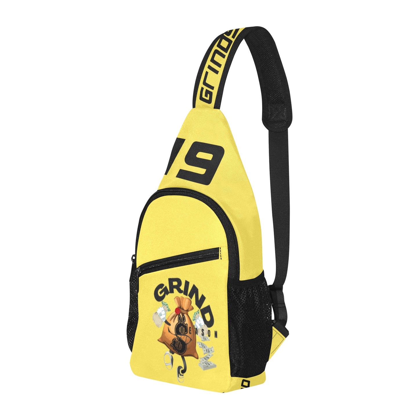 slickoo money Chest Bag (yellow)